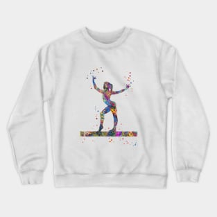 Gymnastics balance beam Crewneck Sweatshirt